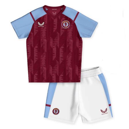 Aston Villa Home Kids Football Kit 23/24