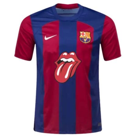 Barcelona Home Rolling Stones Football Shirt 23/24