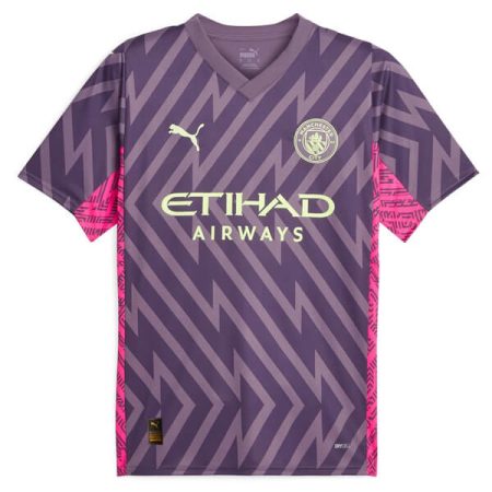 Manchester City Goalkeeper Football Shirt 23/24 – Purple